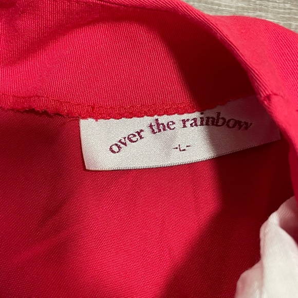 ❤️Vintage Pink 2-Piece Romper Dress Size L - Picture 5 of 6